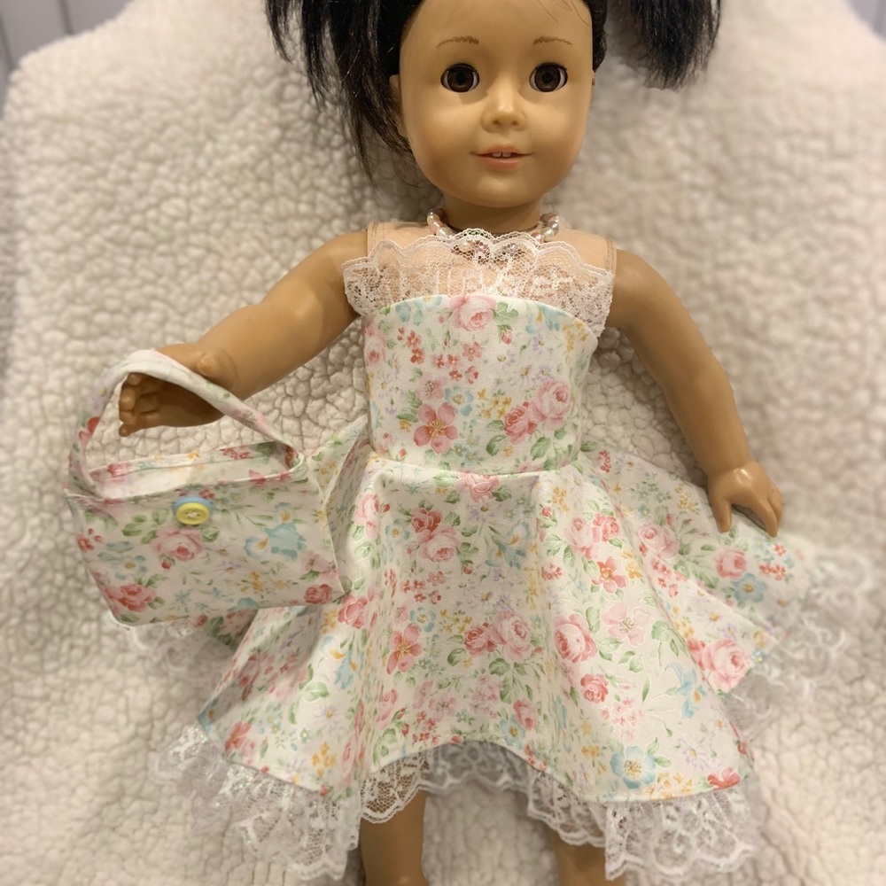 Floral doll dress